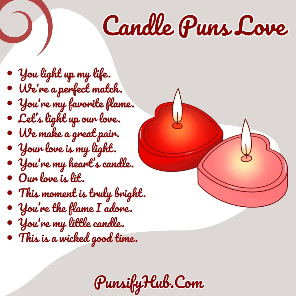 Candle Puns Love