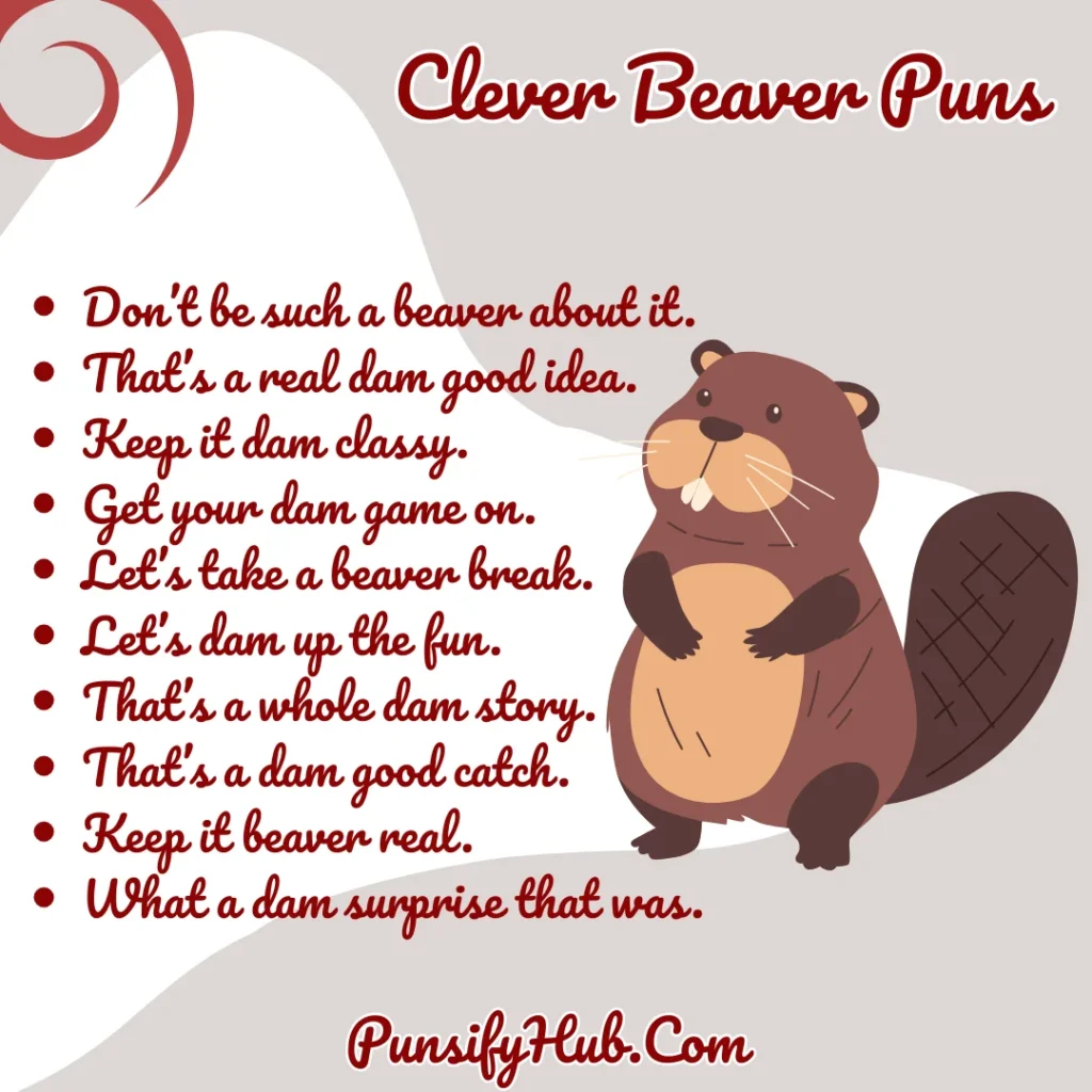 Clever Beaver Puns