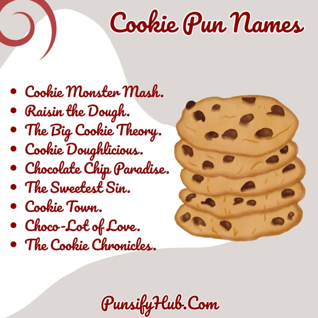 Cookie Pun Names