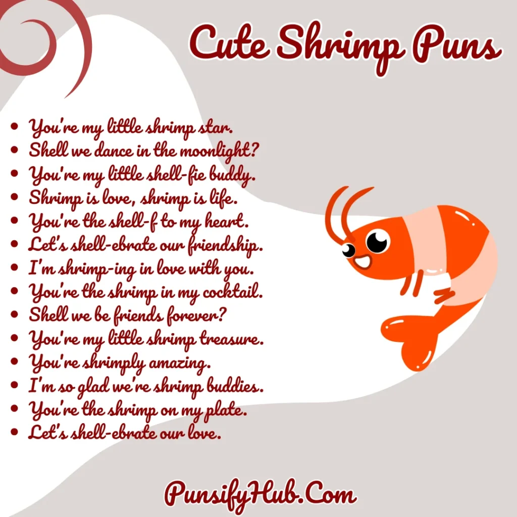 Cute Shrimp Puns