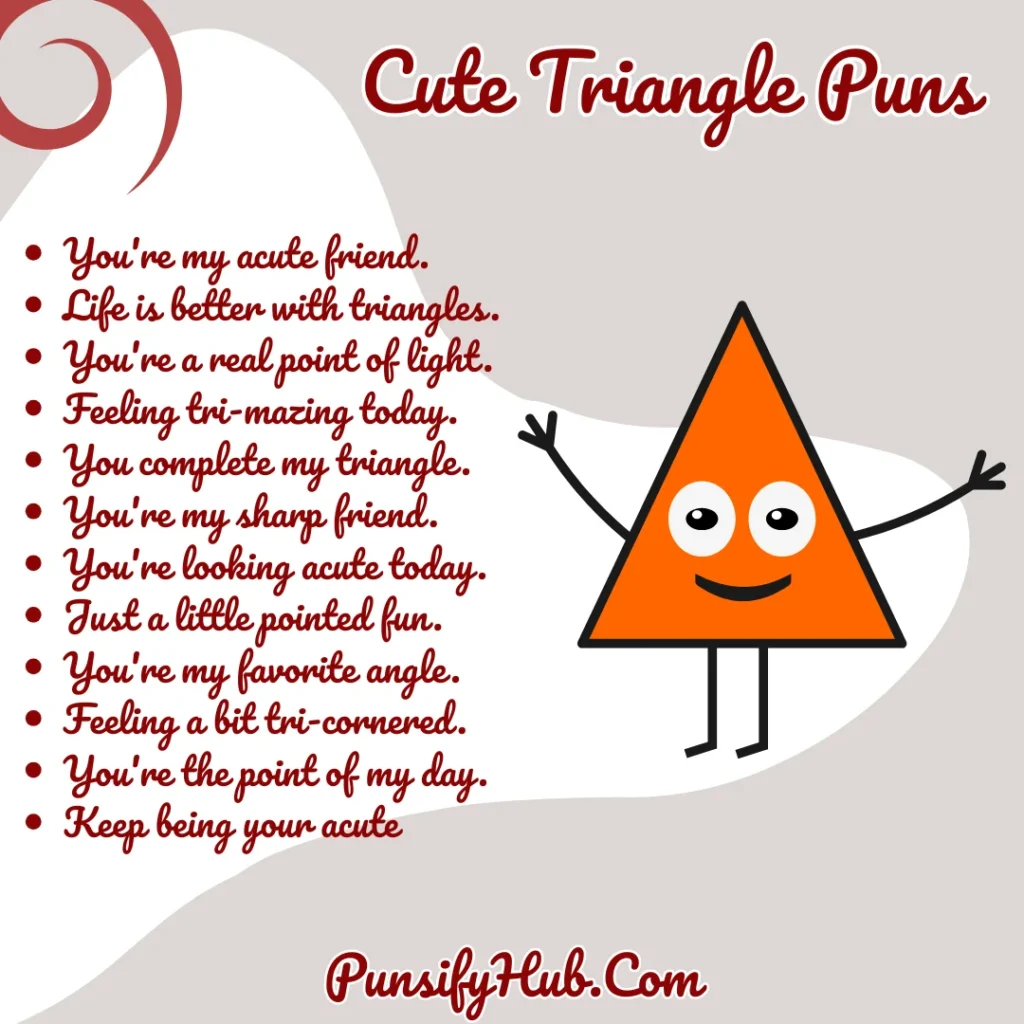 Cute Triangle Puns