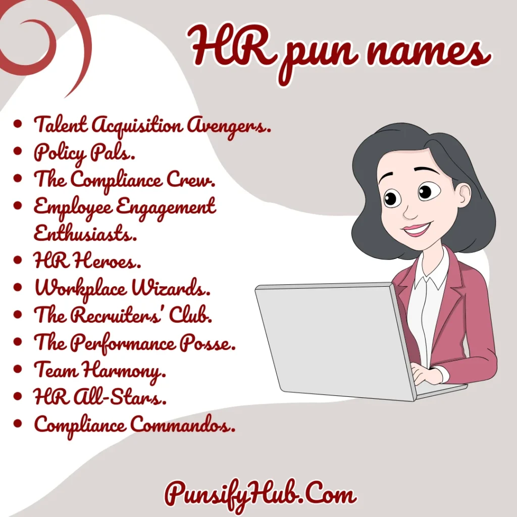 HR pun names