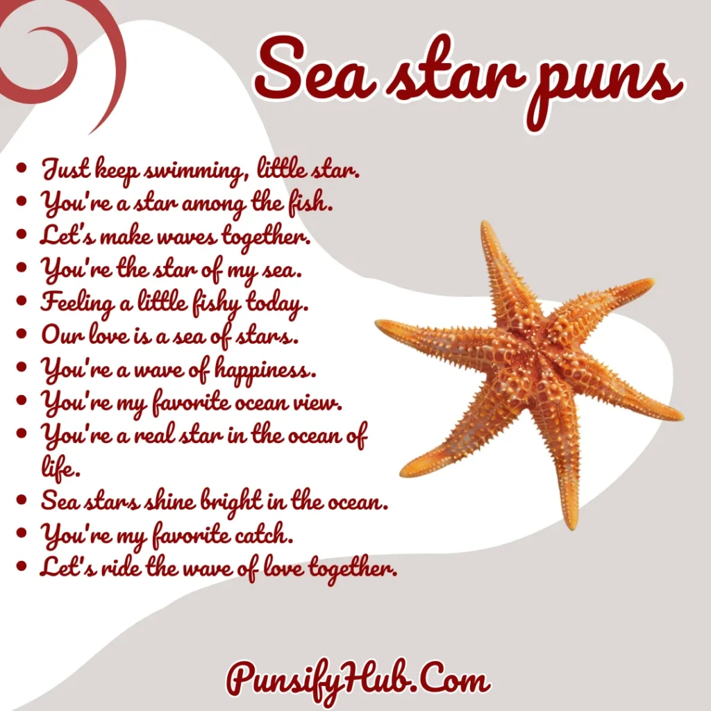 Sea star puns