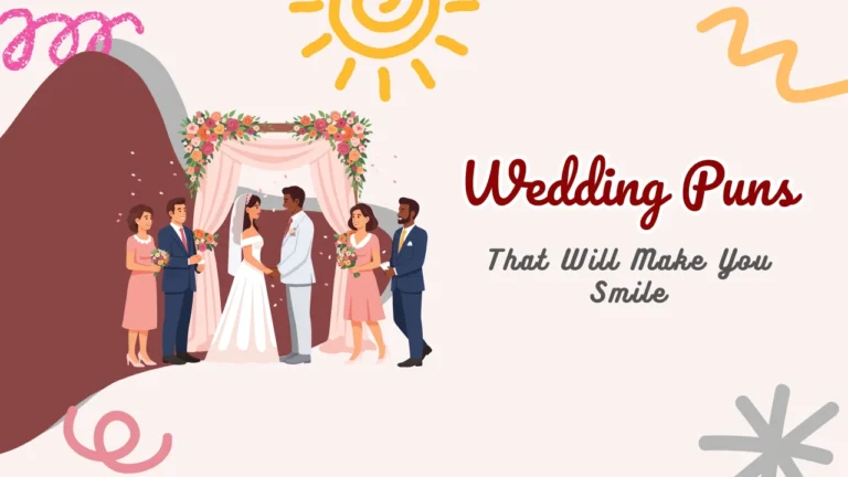 Wedding Puns