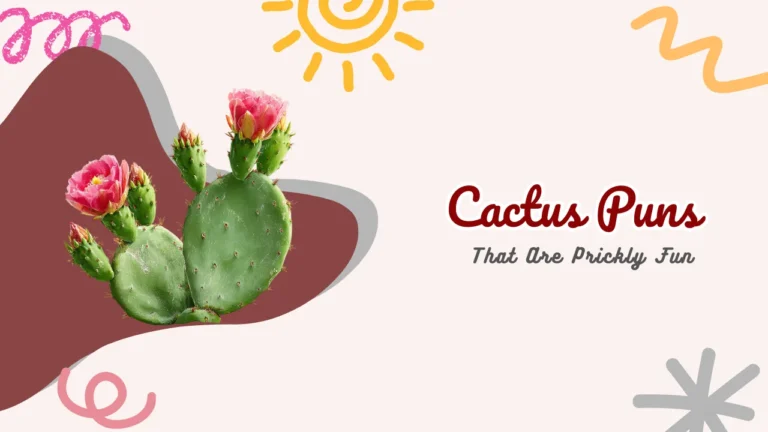 Cactus Puns