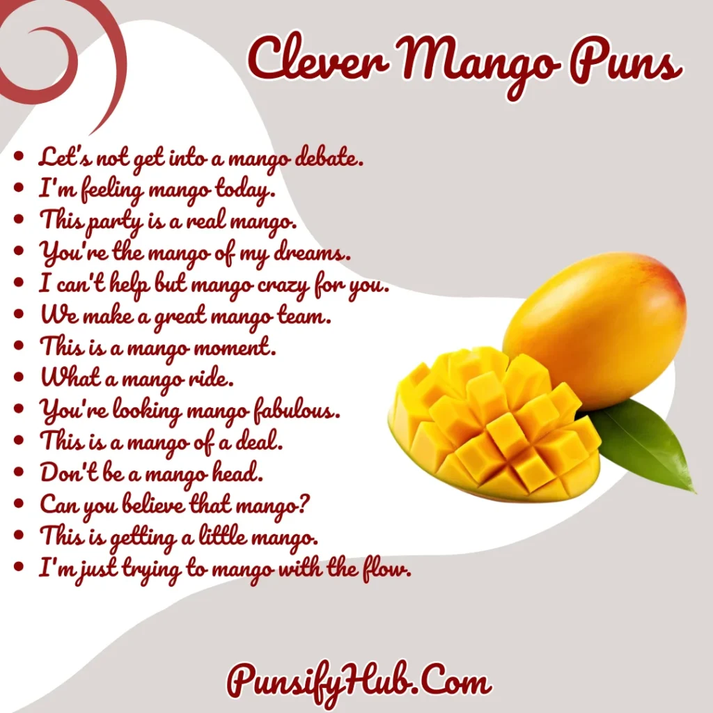 Clever Mango Puns