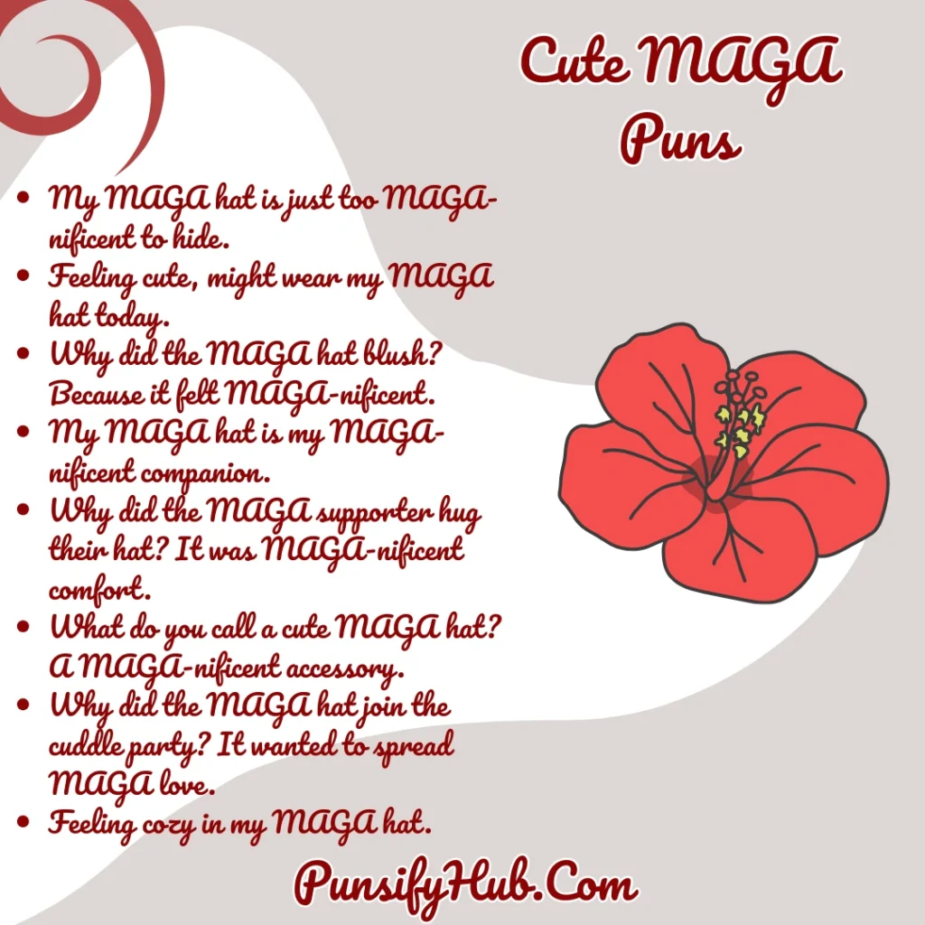 Cute MAGA Puns
