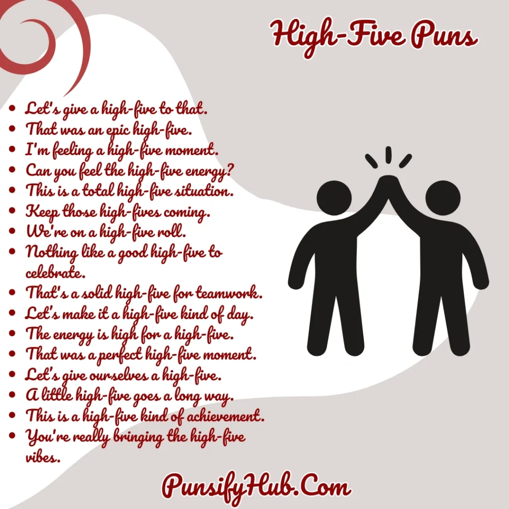 High-Five Puns