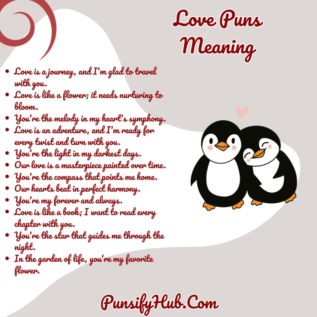 Love Puns Meaning