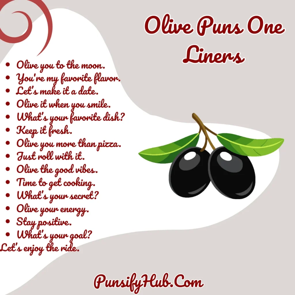 Olive Puns One Liners