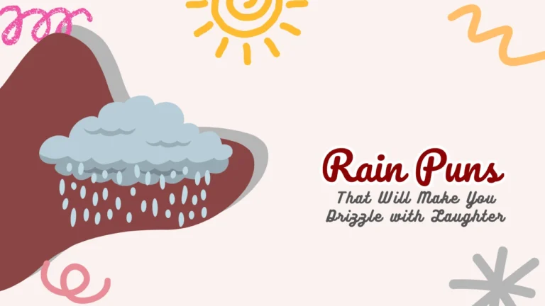 Rain Puns