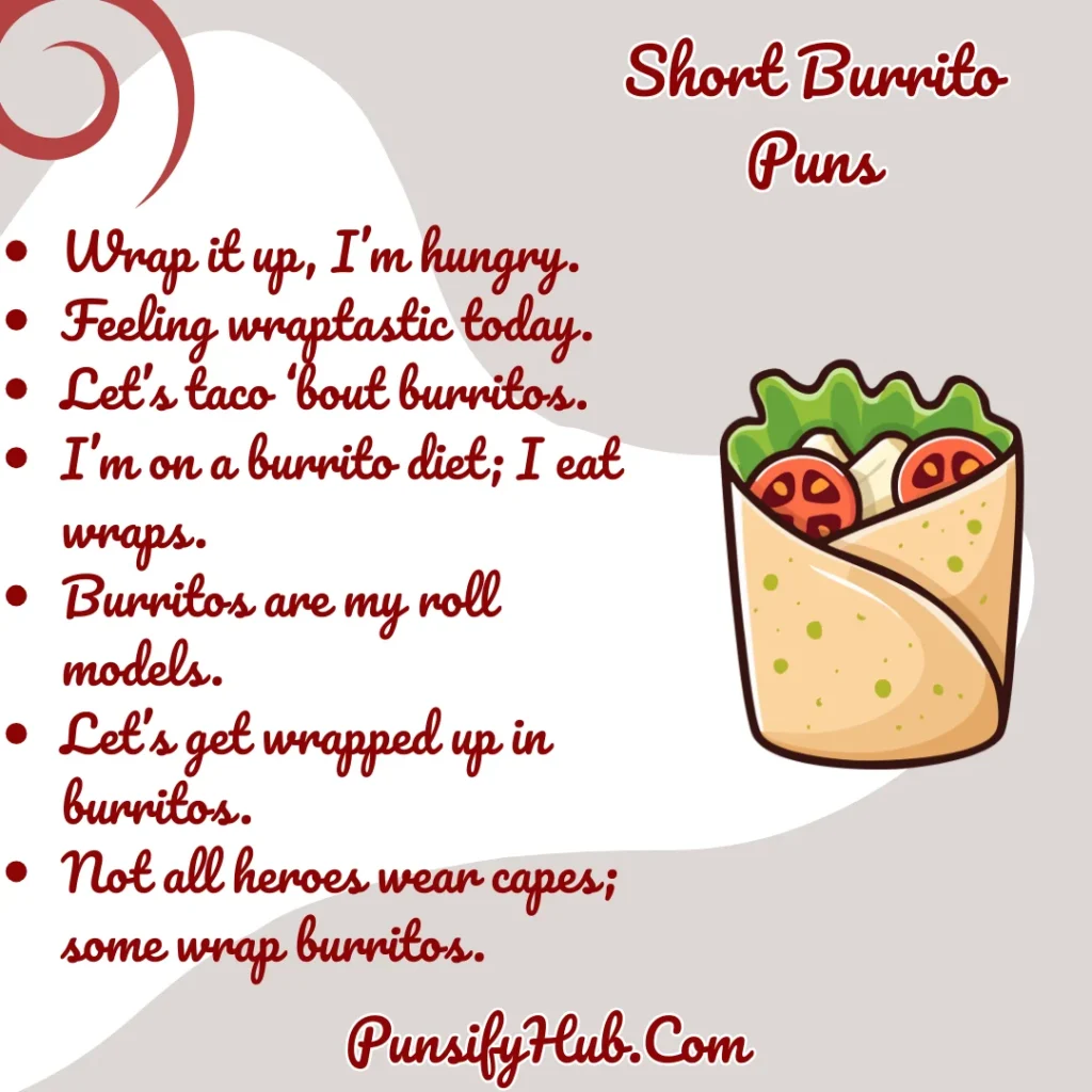 Short Burrito Puns