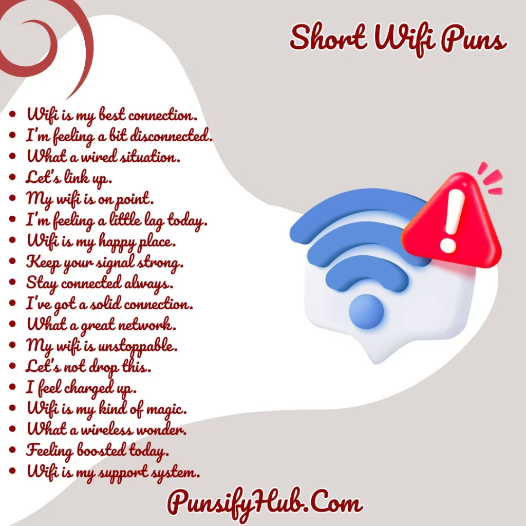 Short Wifi Puns